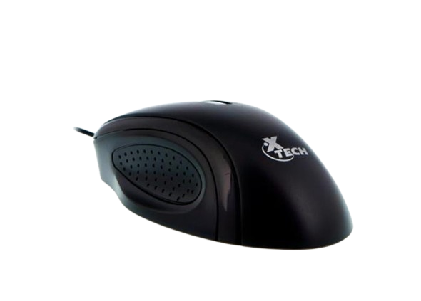 Mouse XTECH Mouse Alámbrico USB 1000 DPI Negro