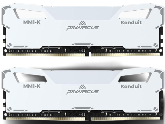 Memorias RAM Timetec Pinnacle Konduit White 16GB 2x8 DDR4 3200mhz 