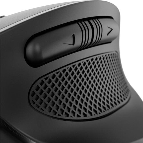 Mouse Klip Xtreme ErgoLast Ergonómico Inalámbrico USB 1600 DPI Negro