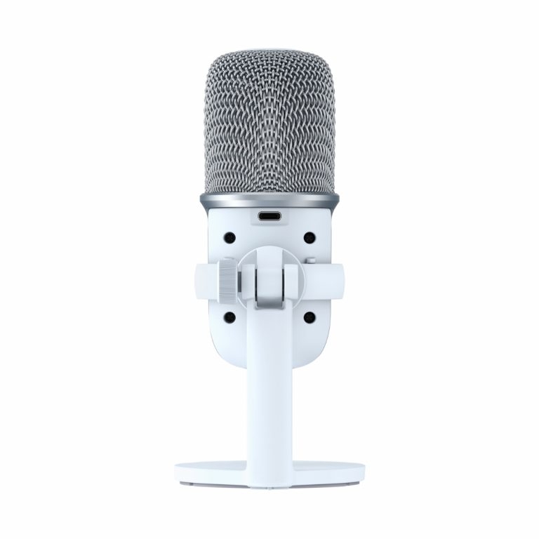 Microfono Gaming Hyper X SoloCast USB Blanco