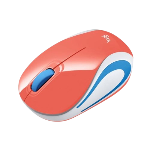 Mouse Logitech M187 Inalámbrico USB 1000 DPI Diseño Coral