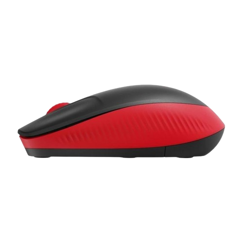 Mouse Logitech M190 Inalámbrico USB 1000 DPI Negro/Rojo