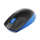 Mouse Logitech M190 Inalámbrico USB 1000 DPI Negro/Azul