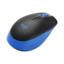 Mouse Logitech M190 Inalámbrico USB 1000 DPI Negro/Azul