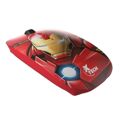 Mouse XTECH Marvel Inalámbrico USB 1600 DPI Edición Iron-Man