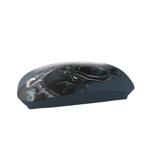 Mouse XTECH Marvel Inalámbrico USB 1600 DPI Edición Black Panther