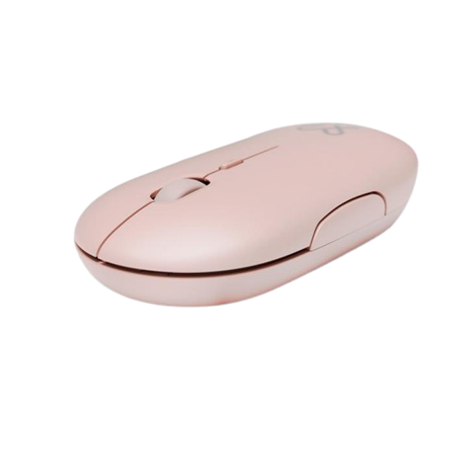 Mouse Klip Xtreme SlimSurfer Inalámbrico USB 1600 DPI Rosa