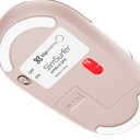 Mouse Klip Xtreme SlimSurfer Inalámbrico USB 1600 DPI Rosa
