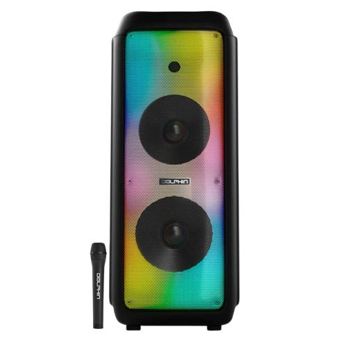 Bocina Dolphin SP 1070RBT premium Dual 10 Bluetooth 3700W Color Negro 