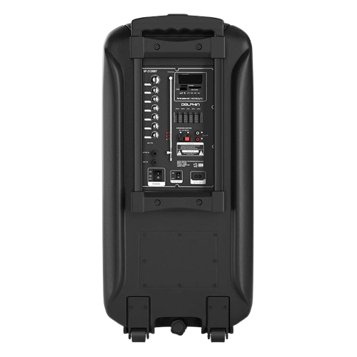 Bocina Bluetooth 3600W Dolphin SP 2120RBT Party Speaker Dual 12 Color Negro 
