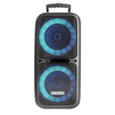Bocina Bluetooth 3600W Dolphin SP 2120RBT Party Speaker Dual 12 Color Negro 