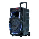 Bocina Bluetooth con microfono 80 RMS Dolphin SP 17RBT Trolley 12 color Negro