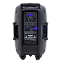 Bocina Dolphin SPX 2115 Elite pro 15 Bluetooth con microfono 80 RMS Color Negro