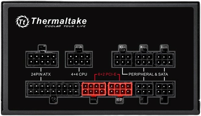 Fuente de poder ThermalTake Smart PRO RGB 850W Smart Pro RGB 850W
