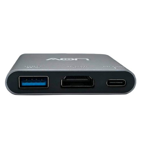 Adaptador USB-C a HDMI AON AO-AD-1017 Macho-Hembra Negro