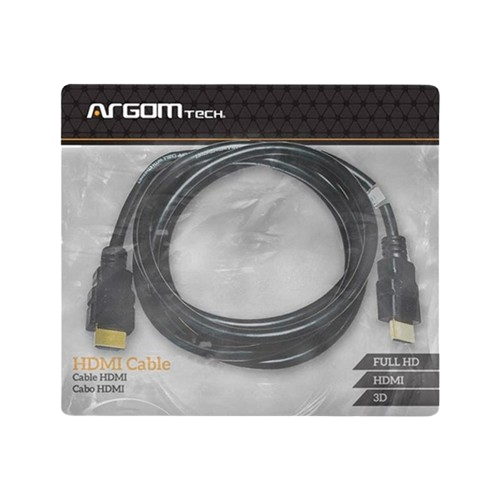 Cable HDMI Argom  7.5 Metros Macho-Macho Negro