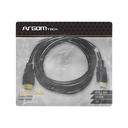Cable HDMI Argom 3 Metros Macho-Macho Negro