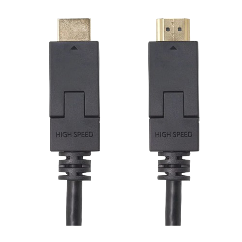Cable HDMI Argom ARG-CB-1910 1.8 Metros Macho-Macho Giratorio Negro