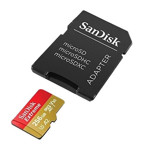 Tarjeta MicroSD Secure Digital SDXC Sandisk Extreme 256GB 