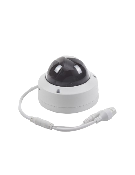 Cámara de Seguridad IP Hikvision con AcuSense Tipo Domo 8MP 3K 2.8mm