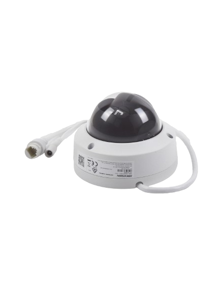 Cámara de Seguridad IP Hikvision con AcuSense Tipo Domo 8MP 3K 2.8mm
