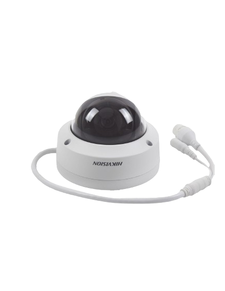 Cámara de Seguridad IP Hikvision con AcuSense Tipo Domo 8MP 3K 2.8mm