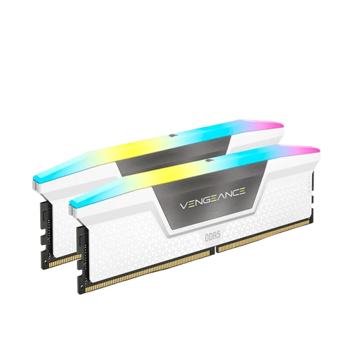 Memoria RAM Corsair Vengeance DDR5 2 X 16 GB 5200MHz RGB Blanco