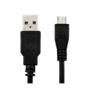 Cable USB-C a USB Argom  1 Metro Negro