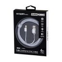 Cable USB-C a USB Argom ARG-CB-0025WT 1.8 Metros Trenzado Blanco