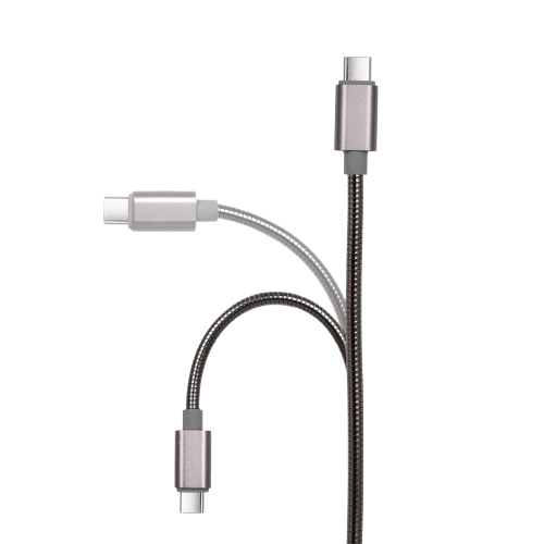 Cable USB-C a USB Argom ARG-CB-0028GR 1 Metro Trenzado Metalizado