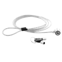 Cable de Seguridad con Candado Xtech XTA-111 1.8m Plateado