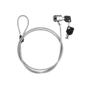 Cable de Seguridad con Candado Xtech XTA-111 1.8m Plateado