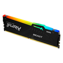 Memoria DDR5 DIMM 8GB Kingston Fury BEAST RGB 4800Mhz Disipador Integrado