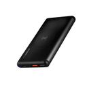 PowerBank Argom S12W 12000mAh USB Carga Inalámbrica Negro