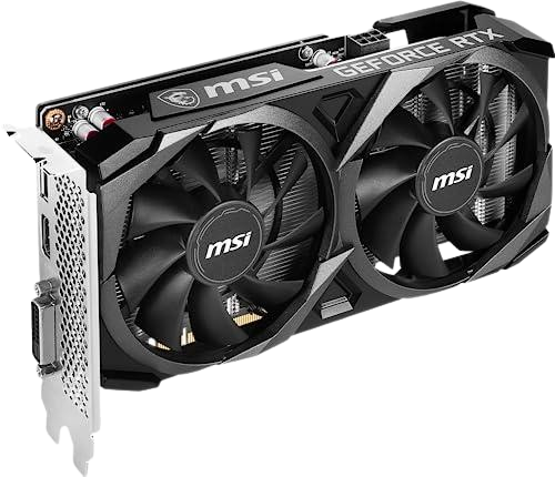 Tarjeta de Video GDDR6 MSI GeForce RTX 3050 Ventus 2X OC 6GB