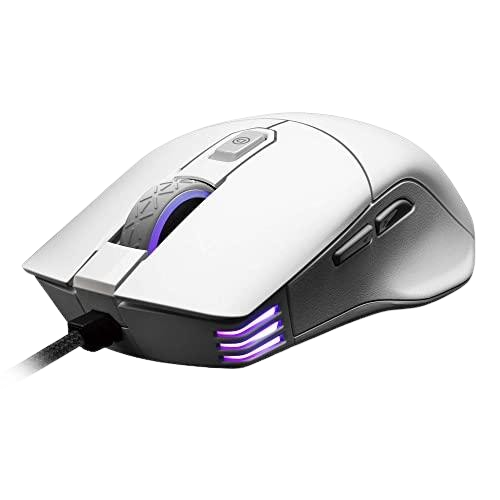 Mouse Gaming EVGA RGB X12 Ambidiestro Blanco 16,000 DPI