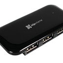 Hub Klip Xtreme  4 Puertos USB 2.0 Negro