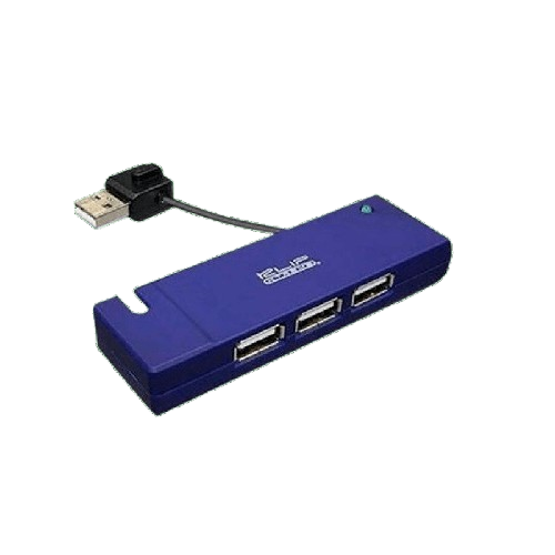 Hub Klip Xtreme  4 Puertos USB 2.0 Azul