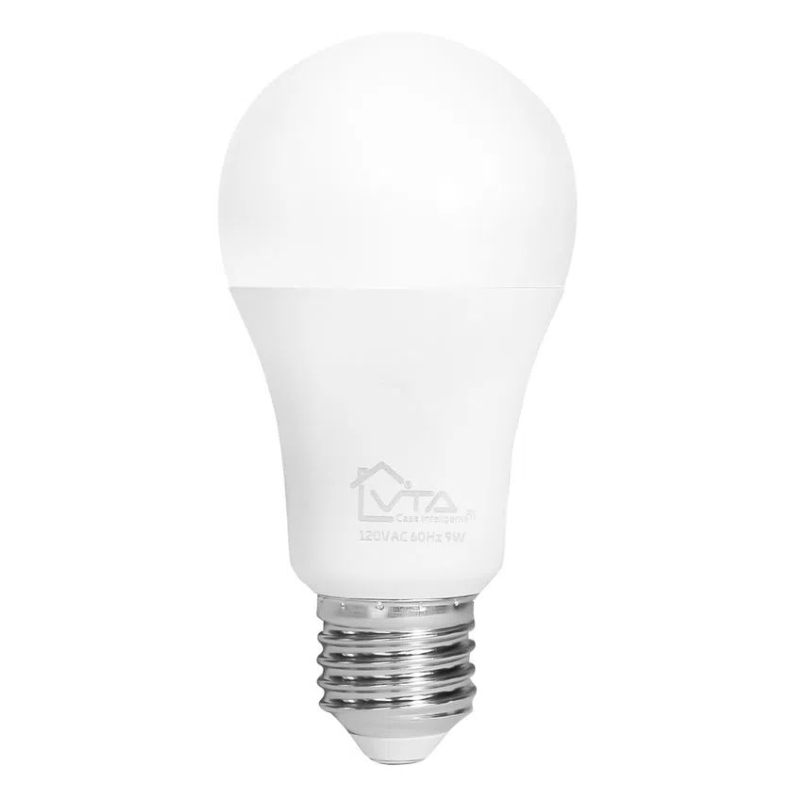 Bombilla LED Inteligente VTA+ E27 RGB 120VAC Smart Home Wi-Fi