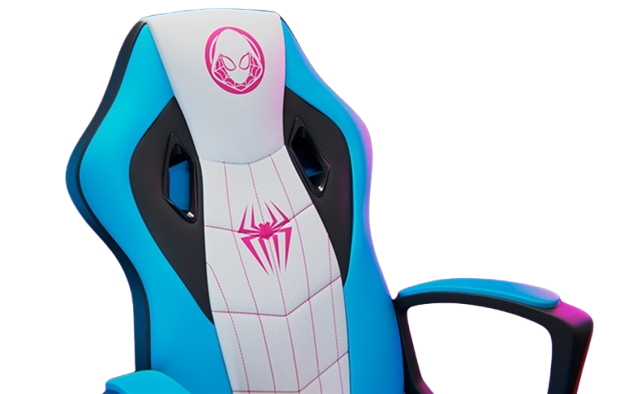 Silla Gaming Xtech Edición Ghost Spider Color Blanca