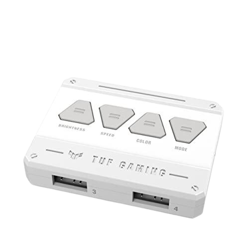Kit de 3 Ventiladores Asus TUF GAMING TF120 ARGB Blancos 