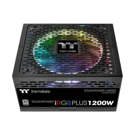 Fuente de poder Thermaltake Toughpowr iRGB PLUS platinum 1200W