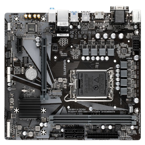 Motherboard Gigabyte H610M H Socket LGA 1700 14th, 13th y 12th Gen 2xDDR5 Micro ATX