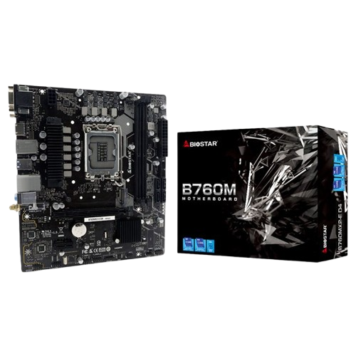 Motherboard Biostar B760MX2-E D4 Socket LGA1700 13th y 14th Gen 2xDDR4 Micro ATX