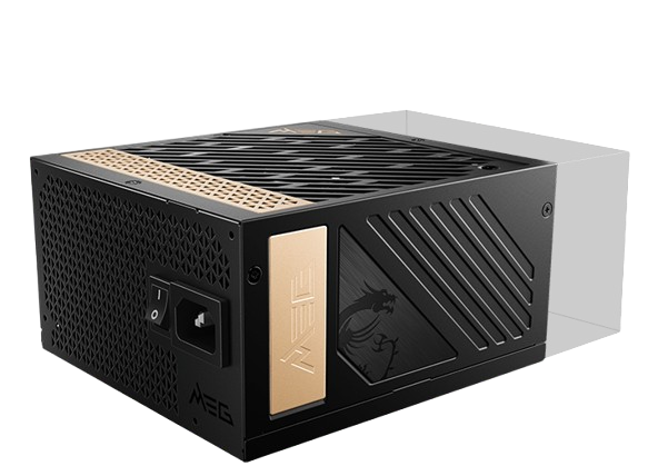 Fuente de Poder MSI MEG AI1300P 1300W 80 PLUS Plantinum 