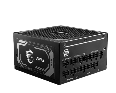 Fuente de Poder MSI MAG A1250GL 1250W 80 PLUS Gold 
