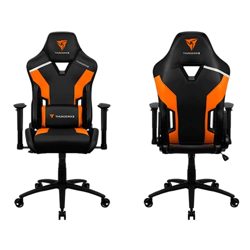 Silla Gaming AeroCool Thunderx3 Tc3 Max-Tiger Negro-Naranja