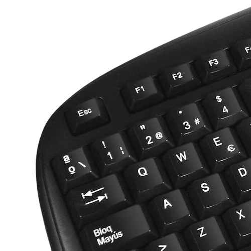 Teclado USB Klip xtreme KKS-050S en español color negro