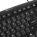 Teclado USB Klip xtreme KKS-050S en español color negro