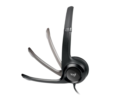 Headset Logitech H390 Audífonos con Micrófono Alambrico USB Negro